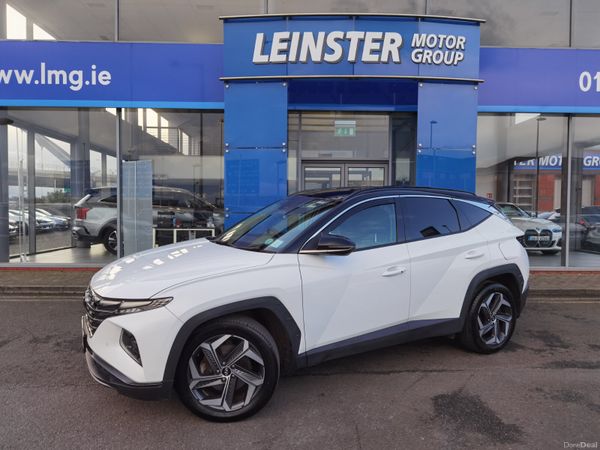 Hyundai Tucson SUV, Petrol Hybrid, 2022, White