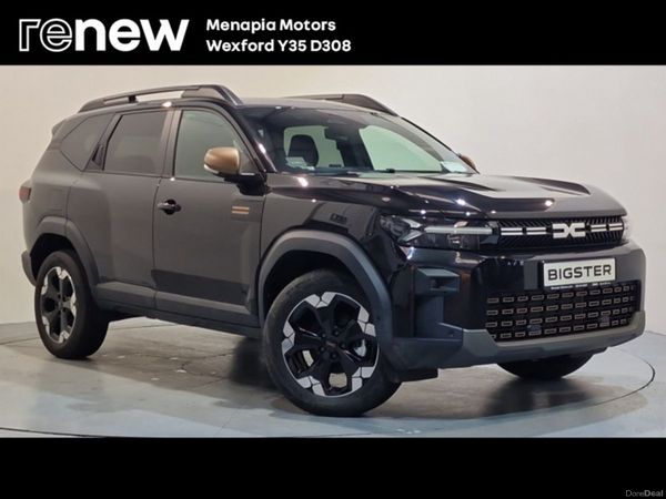 Dacia Bigster SUV, Petrol Hybrid, 2026, Black
