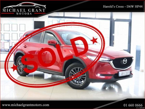 Mazda CX-5 SUV, Petrol, 2020, Red