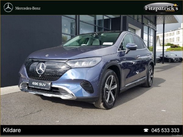Mercedes-Benz EQE SUV, Electric, 2024, Blue