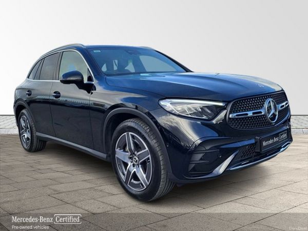 Mercedes-Benz GLC SUV, Diesel Hybrid, 2024, Black
