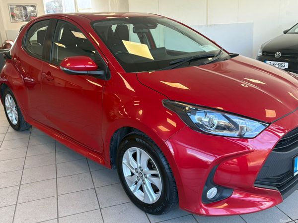 Toyota Yaris Hatchback, Petrol Hybrid, 2022, Red