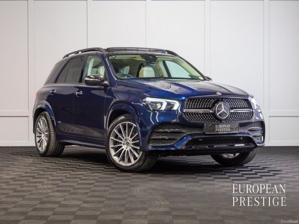 Mercedes-Benz GLE SUV, Diesel Plug-in Hybrid, 2022, Blue