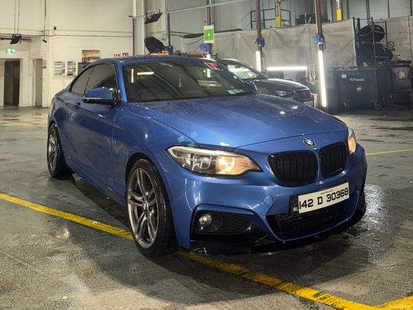 BMW 2-Series Coupe, Diesel, 2014, Blue