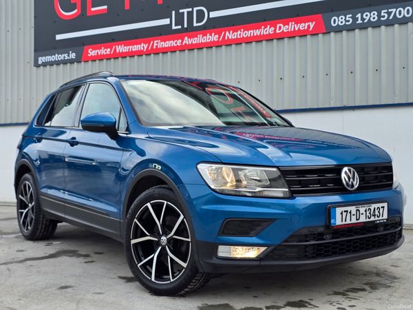 Volkswagen Tiguan SUV, Diesel, 2017, Blue