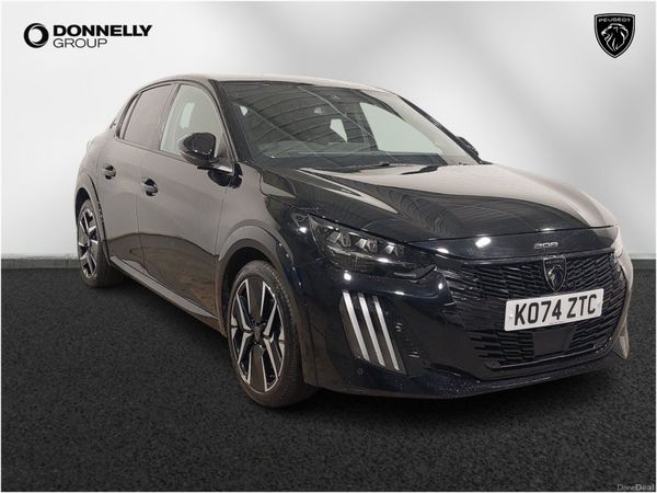 Peugeot 208 Hatchback, Petrol, 2025, Black