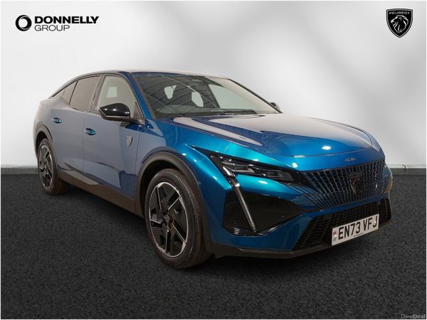 Peugeot 408 Hatchback, Petrol, 2024, Blue