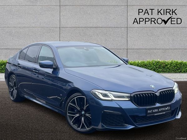 BMW 5-Series Saloon, Diesel, 2022, Blue