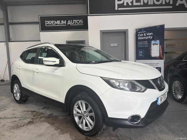 Nissan Qashqai Hatchback, Diesel, 2016, White