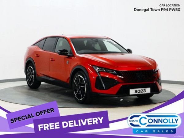 Peugeot 408 Hatchback, Petrol, 2023, Red