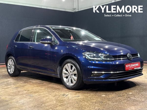 Volkswagen Golf Hatchback, Petrol, 2017, Blue