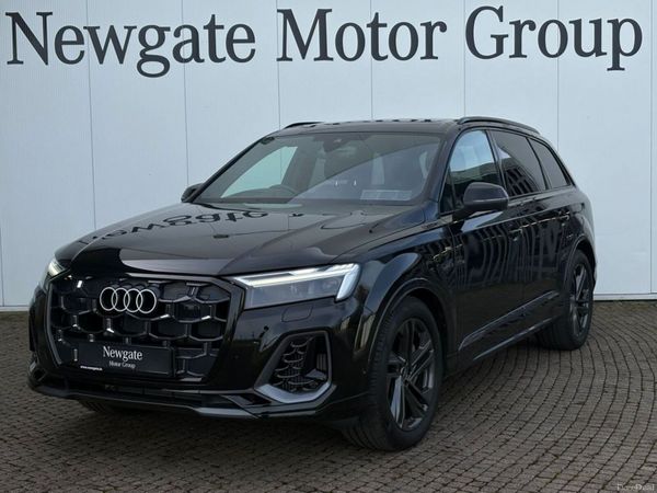 Audi Q7 Estate, Petrol Plug-in Hybrid, 2025, Black