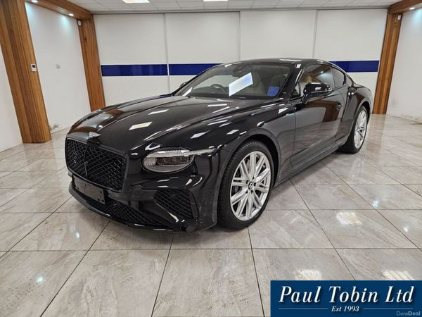 Bentley Continental Coupe, Petrol Plug-in Hybrid, 2025, Black