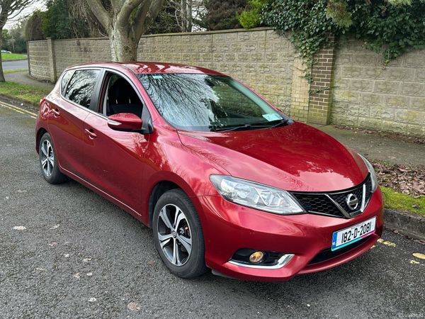 Nissan Pulsar Hatchback, Petrol, 2018, Red