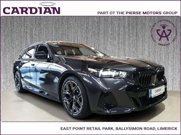 BMW 5-Series Estate, Petrol Plug-in Hybrid, 2025, Grey
