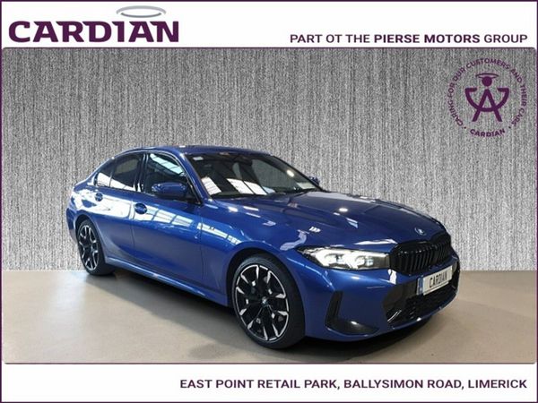 BMW 3-Series Saloon, Petrol Hybrid, 2025, Blue