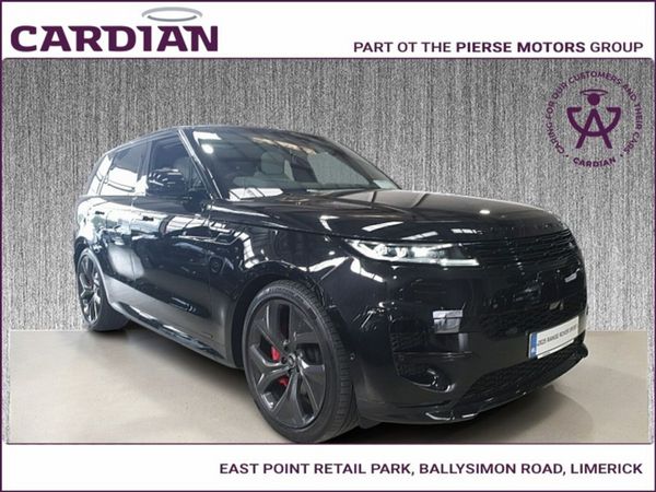 Land Rover Range Rover Sport SUV, Petrol Plug-in Hybrid, 2025, Black