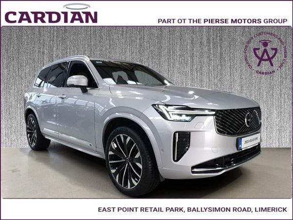 Volvo XC90 SUV, Petrol Hybrid, 2025, Silver