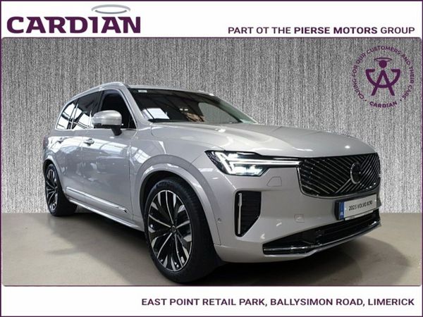 Volvo XC90 SUV, Petrol Hybrid, 2025, Silver