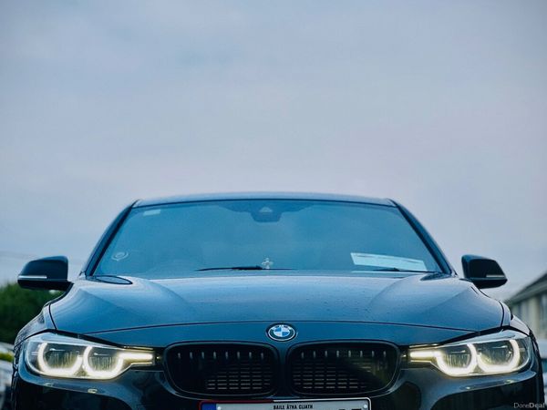 BMW 3-Series Saloon, Petrol Plug-in Hybrid, 2018, Black