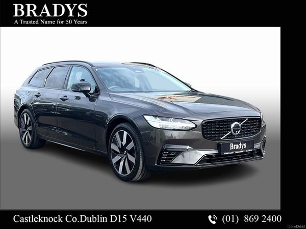 Volvo V90 Estate, Petrol Hybrid, 2025, Grey