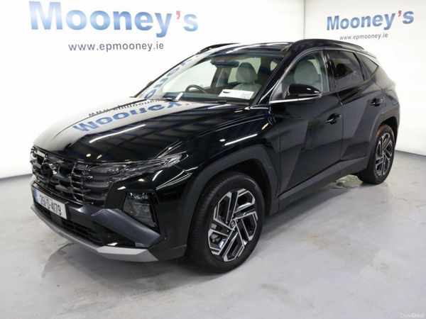 Hyundai Tucson SUV, Petrol Plug-in Hybrid, 2025, Black