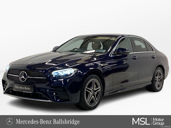 Mercedes-Benz E-Class Saloon, Petrol Plug-in Hybrid, 2021, Blue