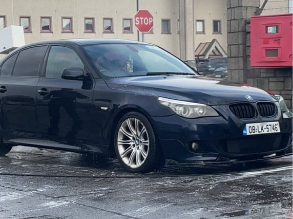BMW 5-Series Saloon, Diesel, 2008, Black