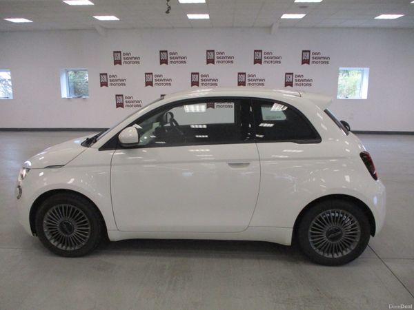 Fiat 500 Hatchback, Electric, 2023, White