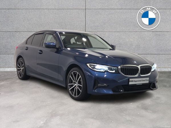 BMW 3-Series Saloon, Petrol Plug-in Hybrid, 2021, Blue