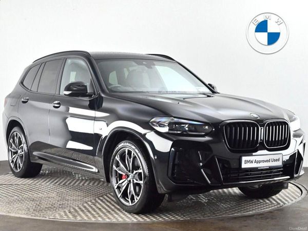 BMW X3 SUV, Diesel Hybrid, 2024, Black