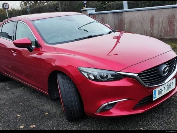 Mazda Mazda6 Saloon, Diesel, 2016, Red