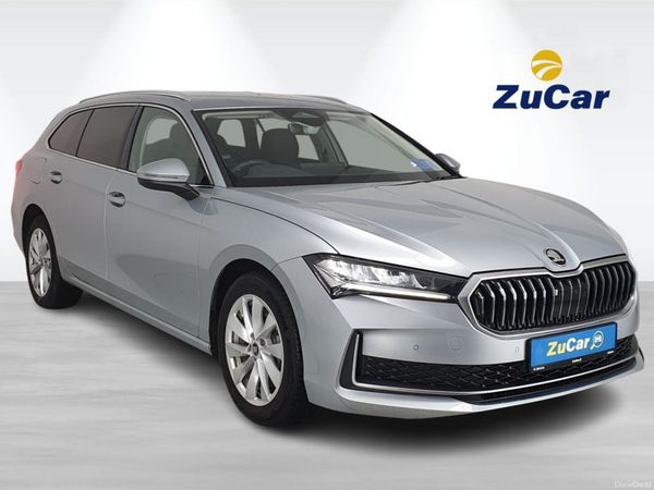 Skoda Superb Estate, Petrol Plug-in Hybrid, 2025, Silver