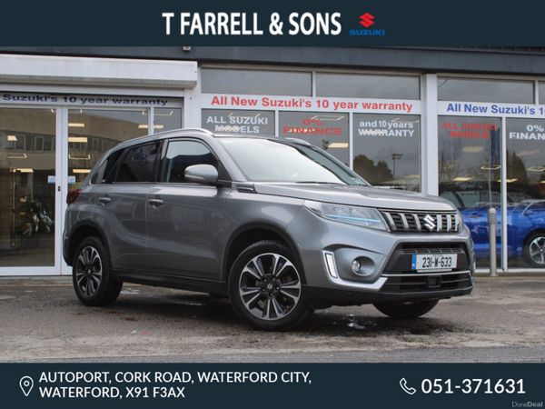 Suzuki Vitara SUV, Petrol Hybrid, 2023, Grey