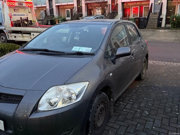 Toyota Auris Hatchback, Petrol, 2008, Grey