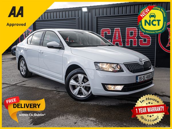 Skoda Octavia Hatchback, Diesel, 2015, White