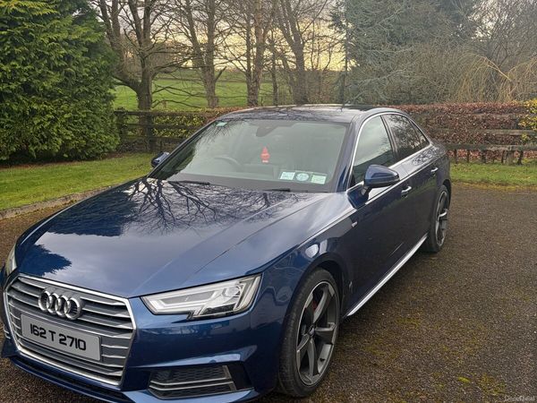 Audi A4 Saloon, Diesel, 2016, Blue