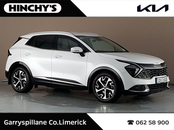 Kia Sportage SUV, Diesel Hybrid, 2023, White