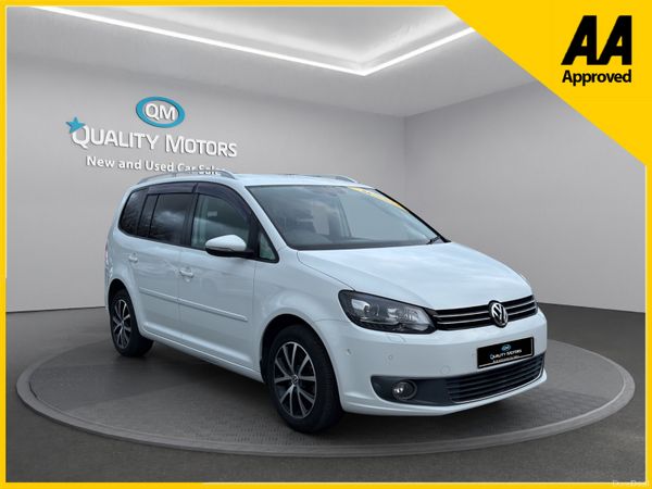 Volkswagen Touran SUV, Petrol, 2014, White