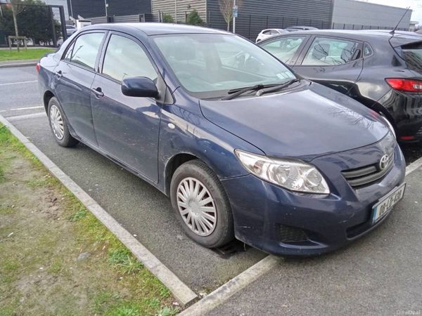 Toyota Corolla Saloon, Petrol, 2008, Blue