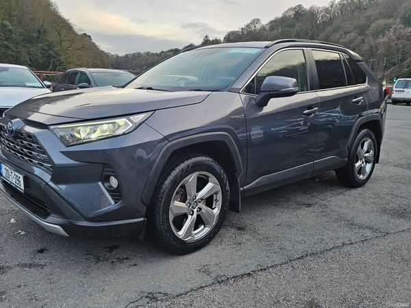 Toyota RAV4 SUV, Petrol Hybrid, 2020, Grey
