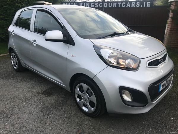 Kia Picanto Hatchback, Petrol, 2014, Silver