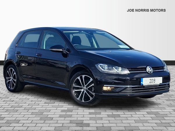 Volkswagen Golf Hatchback, Petrol, 2019, Black