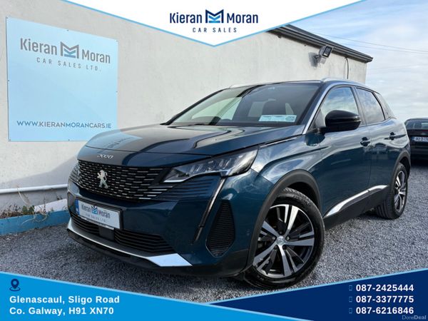 Peugeot 3008 MPV, Petrol Plug-in Hybrid, 2022, Blue