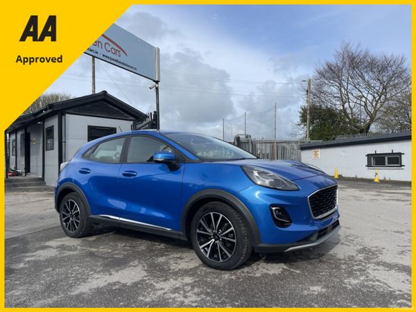 Ford Puma Hatchback, Petrol Hybrid, 2024, Blue