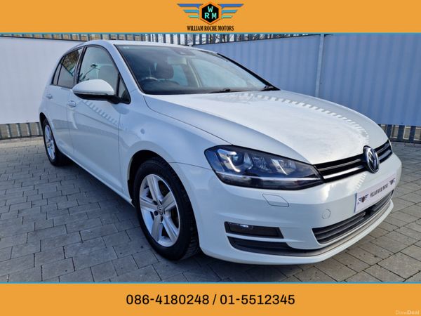 Volkswagen Golf Hatchback, Petrol, 2013, White
