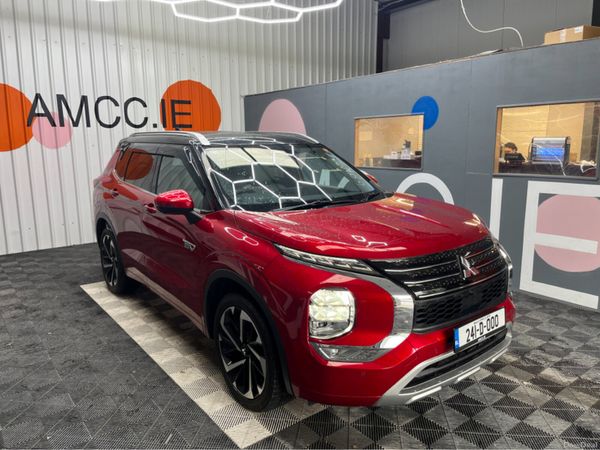 Mitsubishi Outlander SUV, Petrol Plug-in Hybrid, 2024, Red