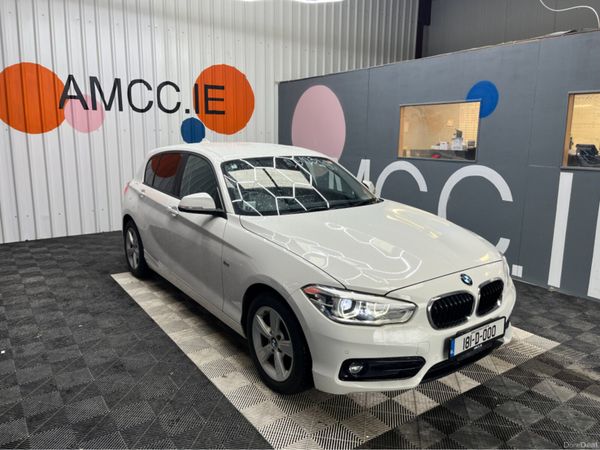 BMW 1-Series Hatchback, Diesel, 2018, White