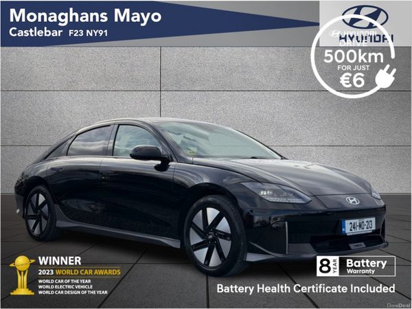 Hyundai IONIQ 6 Saloon, Electric, 2024, Black