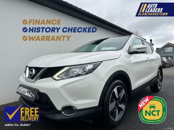 Nissan Qashqai SUV, Petrol, 2017, White